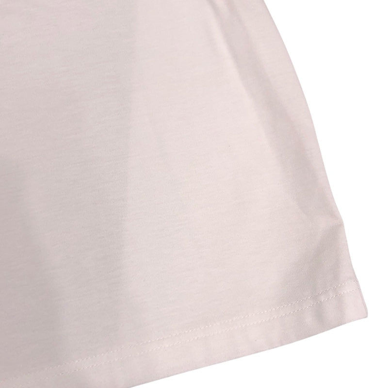 エルメス HERMES ミニレザーパッチTシャツ ホワイト コットン メンズ 半袖Ｔシャツ