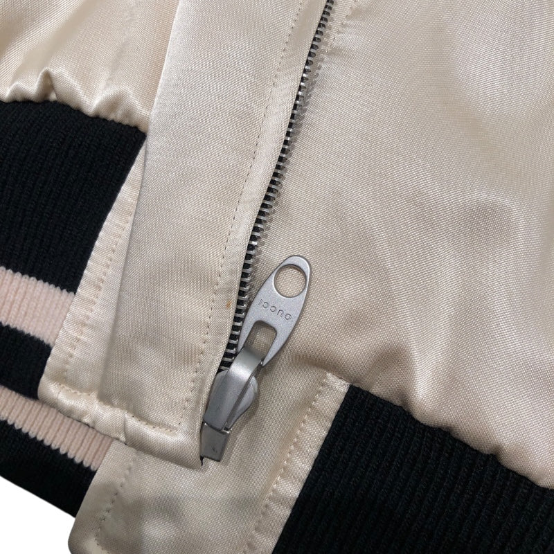 グッチ GUCCI GG総柄リバーシブルブルゾン 672259 シャンパン×ブラック ナイロン ブルゾン