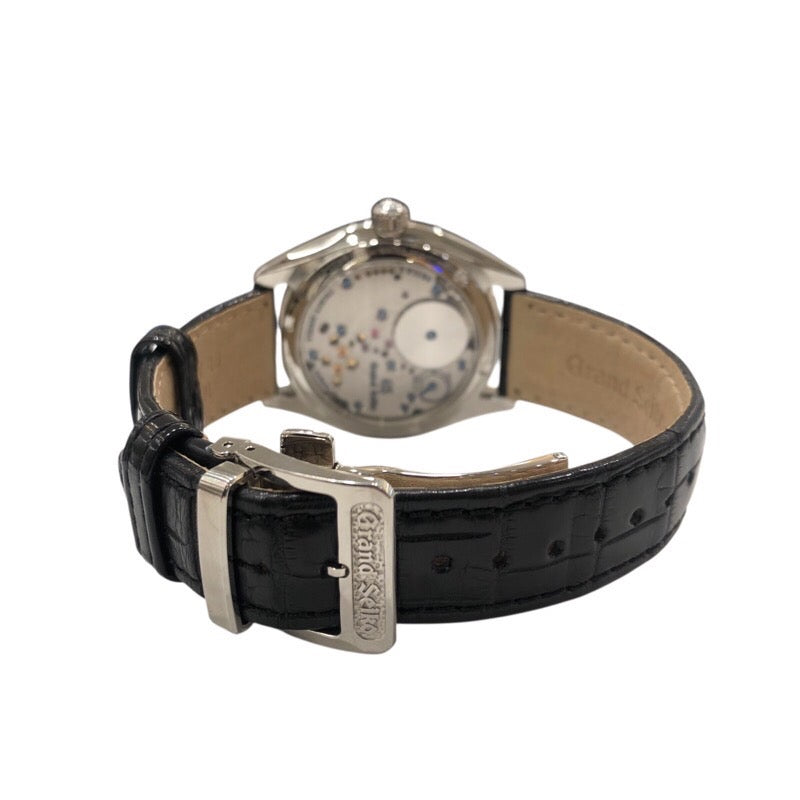 グランドセイコー Grand Seiko エレガンスコレクションスプリングドライブ世界700本限定 SBGY003 ホワイト SS メンズ 腕時計