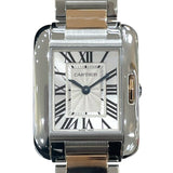 カルティエ Cartier タンク アングレーズSM W5310019 シルバー PG/SS レディース 腕時計