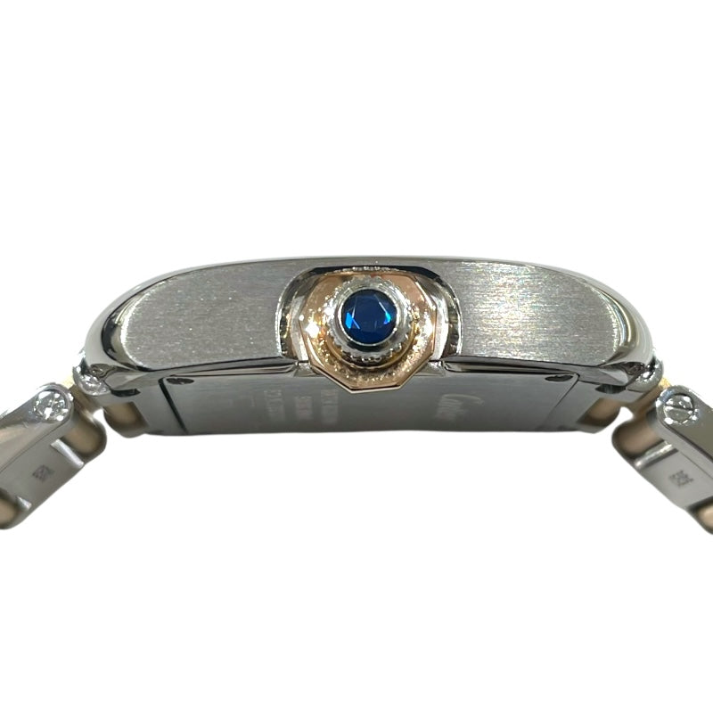 カルティエ Cartier タンク アングレーズSM W5310019 シルバー PG/SS レディース 腕時計