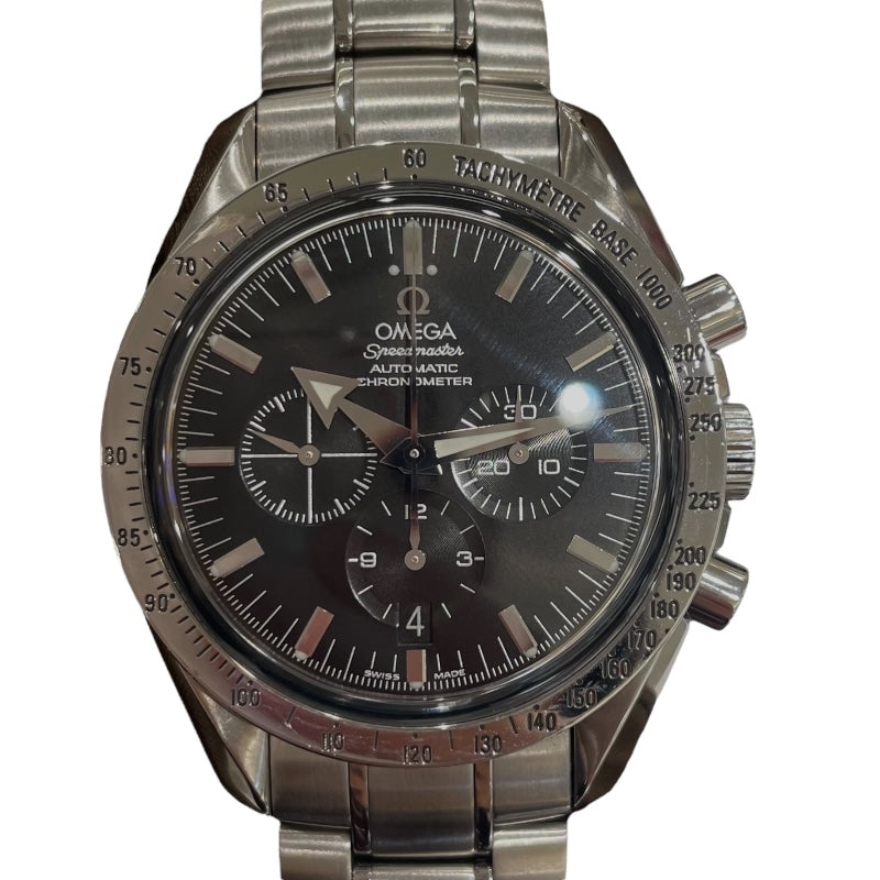 オメガ OMEGA スピードマスター　ブロードアロー 3551.50 ブラック SS 自動巻き メンズ 腕時計
