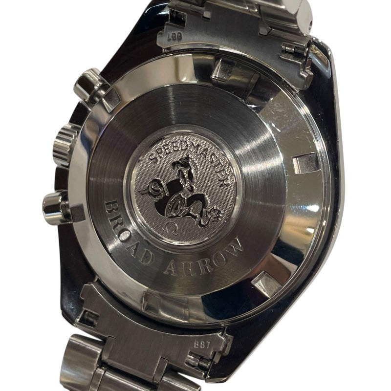 オメガ OMEGA スピードマスター　ブロードアロー 3551.50 ブラック SS 自動巻き メンズ 腕時計