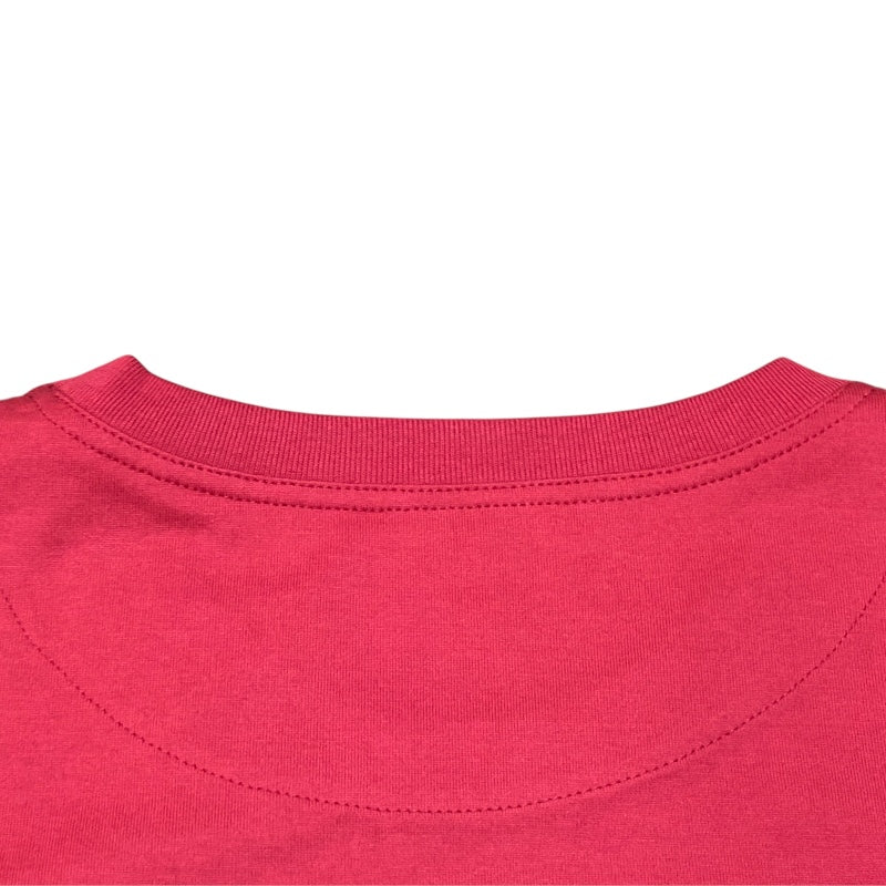 エルメス HERMES プリントTシャツ 4E4629DA ピンク コットン コットン レディース 半袖Ｔシャツ