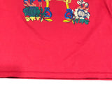 エルメス HERMES プリントTシャツ 4E4629DA ピンク コットン コットン レディース 半袖Ｔシャツ