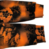 プラダ PRADA トライアングルロゴ総柄ジップアップパーカー UJL40A オレンジ コットン メンズ パーカー