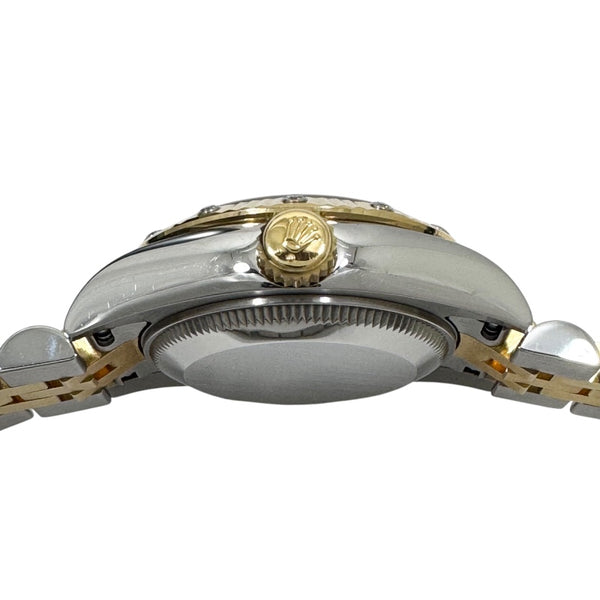ロレックス ROLEX デイトジャスト ランダム番 179313NG ホワイトシェル SS/K18YG レディース 腕時計
