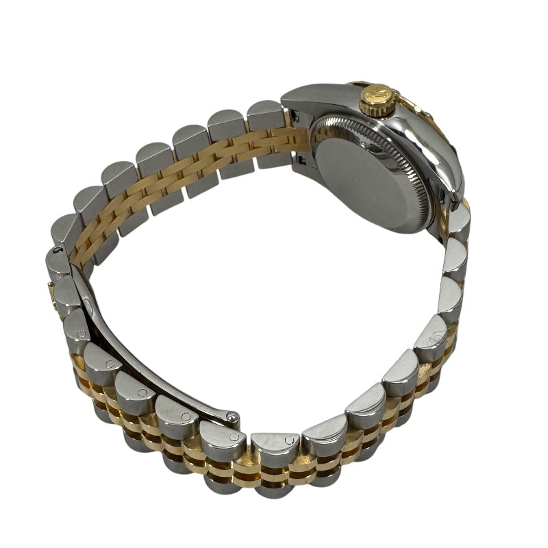 ロレックス ROLEX デイトジャスト ランダム番 179313NG ホワイトシェル SS/K18YG レディース 腕時計