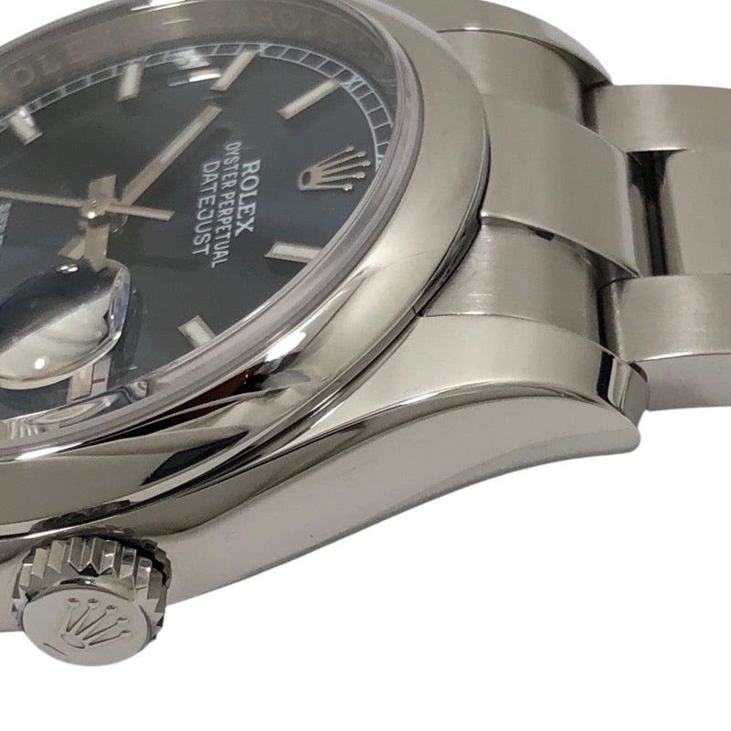 ロレックス ROLEX デイトジャスト ランダムシリアル 116200 ブルー SS メンズ 腕時計