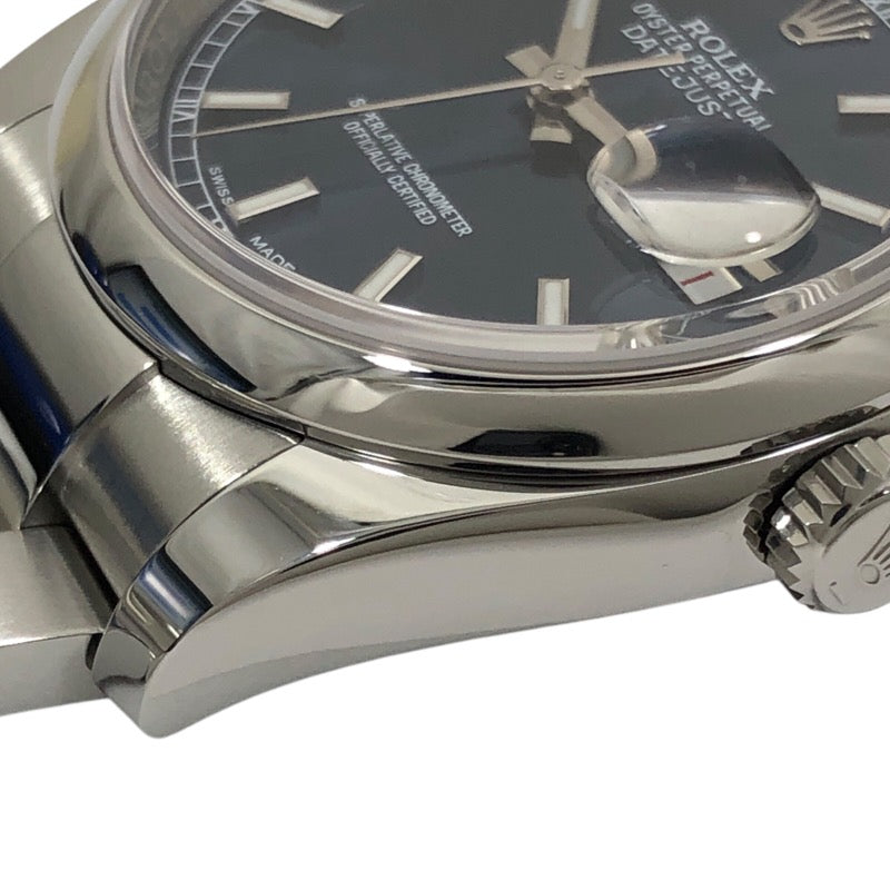 ロレックス ROLEX デイトジャスト ランダムシリアル 116200 ブルー SS メンズ 腕時計