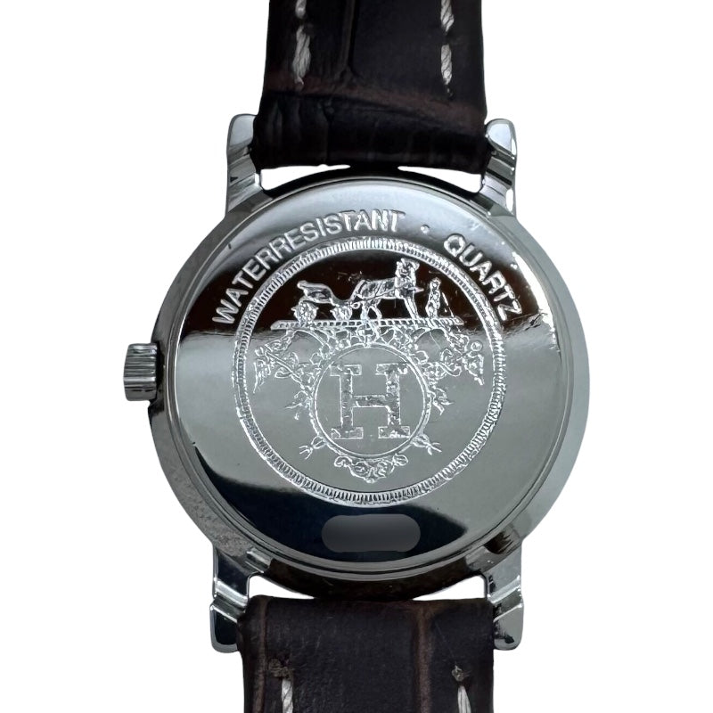 エルメス HERMES セリエ ゴールド GP/SS クオーツ レディース