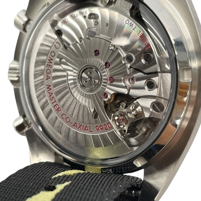 オメガ OMEGA スピードマスタースーパーレーシング マスタークロノメーター 329.30.44.51.01.003 ブラック SS 自動巻き メンズ 腕時計