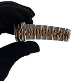 ロレックス ROLEX デイトジャスト28 ホワイトシェル 279381RBR ホワイトシェル PG/SS 自動巻き レディース 腕時計
