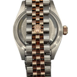 ロレックス ROLEX デイトジャスト28 ホワイトシェル 279381RBR ホワイトシェル PG/SS 自動巻き レディース 腕時計