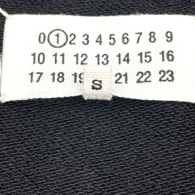 メゾン マルジェラ Maison Margiela ログプリント スウェットシャツ S51GU0112 ブラック コットン スウェット レディース 中古 メゾン マルジェラ Maison Margiela ログプリント スウェット