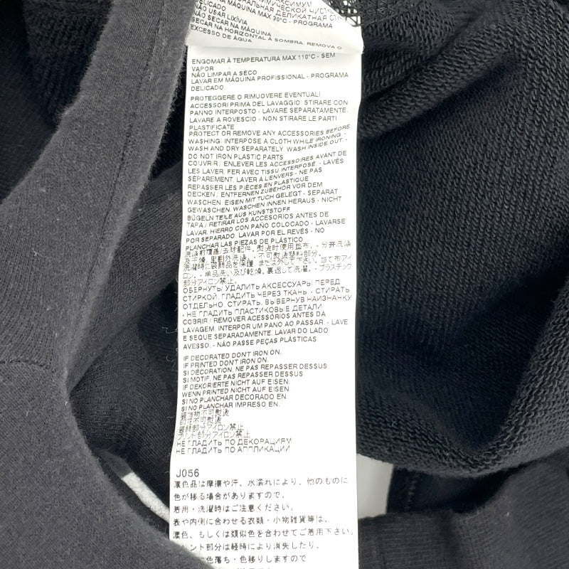 メゾン マルジェラ Maison Margiela ログプリント スウェットシャツ S51GU0112 ブラック コットン レディース スウェット