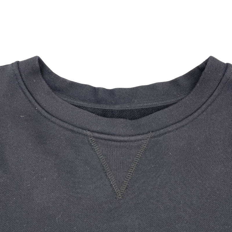 メゾン マルジェラ Maison Margiela ログプリント スウェットシャツ S51GU0112 ブラック コットン スウェット レディース 中古 メゾン マルジェラ Maison Margiela ログプリント スウェット