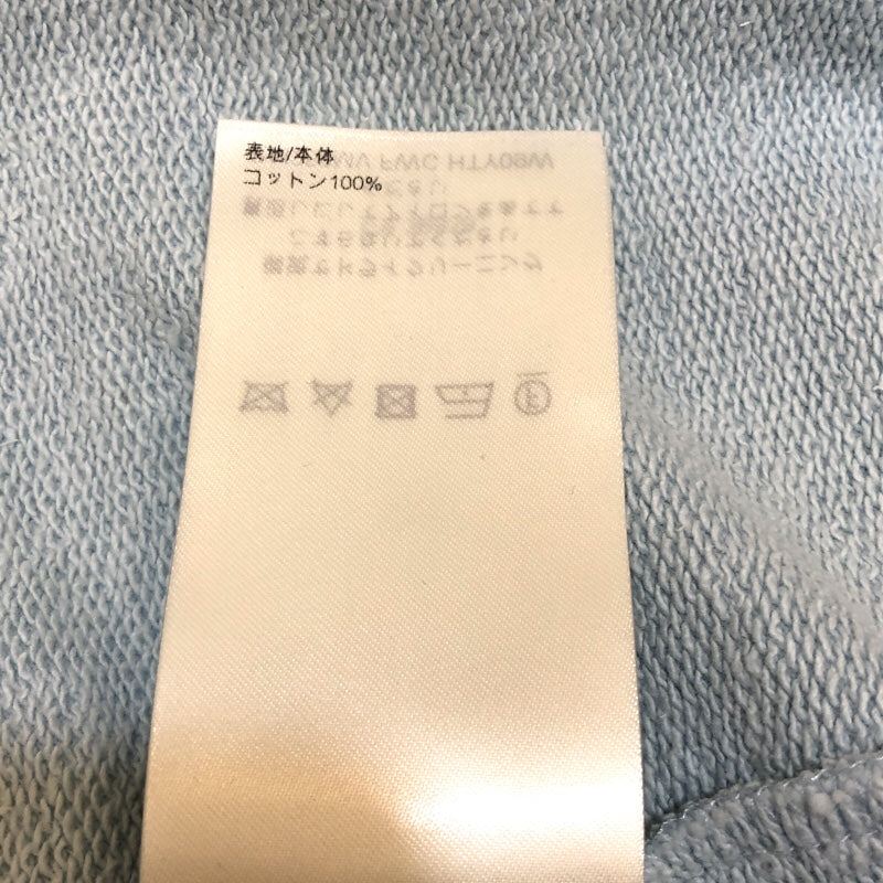 ルイ・ヴィトン LOUIS VUITTON エンブロイダリーコットンクールネック 1AHEF6 ブルー コットン メンズ スウェット