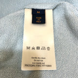 ルイ・ヴィトン LOUIS VUITTON エンブロイダリーコットンクールネック 1AHEF6 ブルー コットン メンズ スウェット