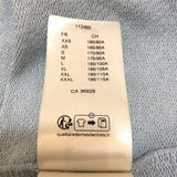 ルイ・ヴィトン LOUIS VUITTON エンブロイダリーコットンクールネック 1AHEF6 ブルー コットン メンズ スウェット