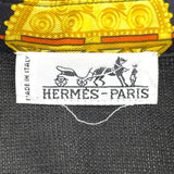 エルメス HERMES ポロシャツ ブラック シルク メンズ ポロシャツ