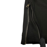 ドルチェ＆ガッバーナ Dolce & Gabbana ナイロン切り替えカーゴパンツ QWR2AT ブラック レーヨン メンズ カーゴパンツ