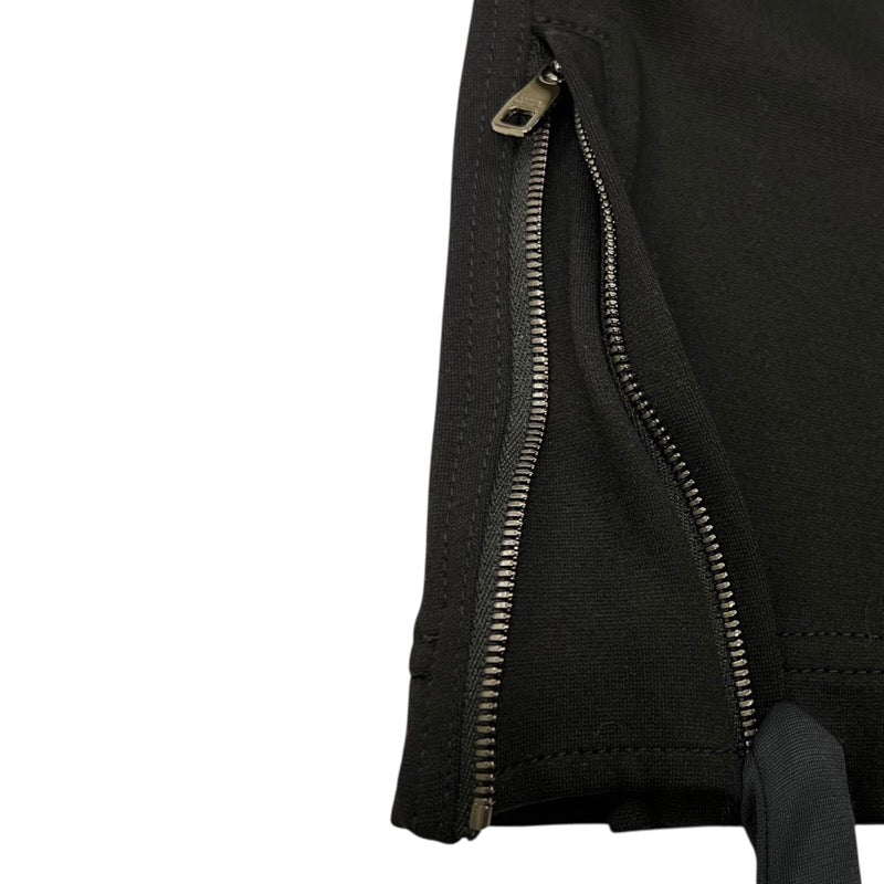 ドルチェ＆ガッバーナ Dolce & Gabbana ナイロン切り替えカーゴパンツ QWR2AT ブラック レーヨン メンズ カーゴパンツ