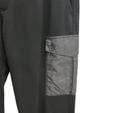 ドルチェ＆ガッバーナ Dolce & Gabbana ナイロン切り替えカーゴパンツ QWR2AT ブラック レーヨン メンズ カーゴパンツ