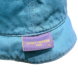 ルイ・ヴィトン LOUIS VUITTON モノグラム柄バケットハット ブルー デニム メンズ その他ファッション雑貨
