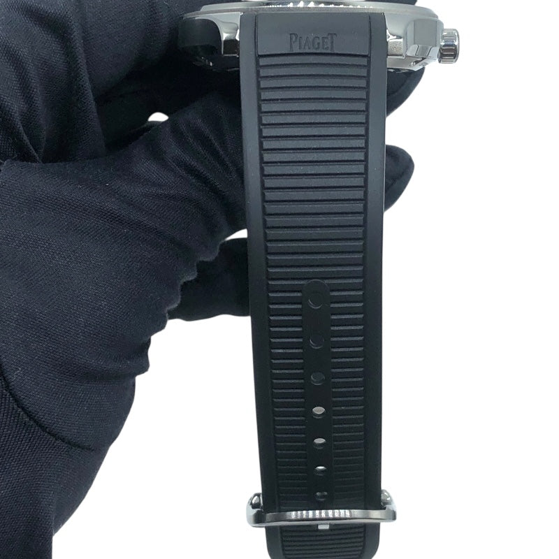 ピアジェ PIAGET ポロデイト G0A47014 ブラック ステンレススチール SS メンズ 腕時計
