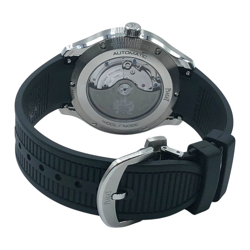 ピアジェ PIAGET ポロデイト G0A47014 ブラック ステンレススチール SS メンズ 腕時計