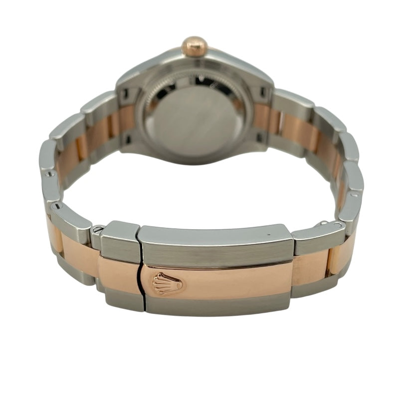 ロレックス ROLEX デイトジャスト28 オリーブグリーン 279171G オリーブグリーン K18PG/SS レディース 腕時計