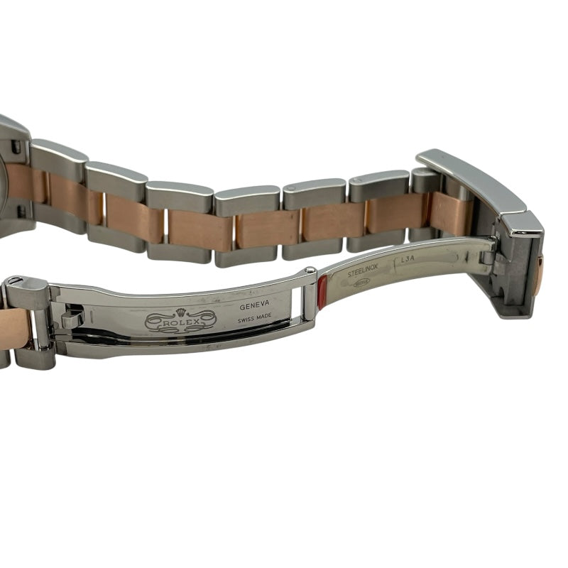 ロレックス ROLEX デイトジャスト28 オリーブグリーン 279171G オリーブグリーン K18PG/SS レディース 腕時計