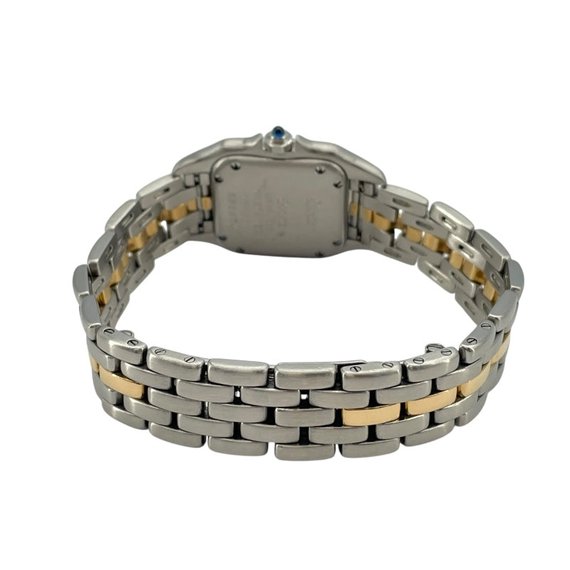 カルティエ Cartier パンテール SM 1ロウ 166921 ホワイト K18YG/SS レディース 腕時計