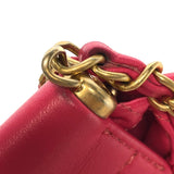 シャネル CHANEL CHANEL22 チェーンショルダーバッグ AS3793 ピンク ゴールド金具 シャイニーカーフ レディース ハンドバッグ