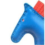 エルメス HERMES ロデオPM ブルーザンジバル/ローズ・テキサス/ゴールド アニョーミロ ユニセックス チャーム