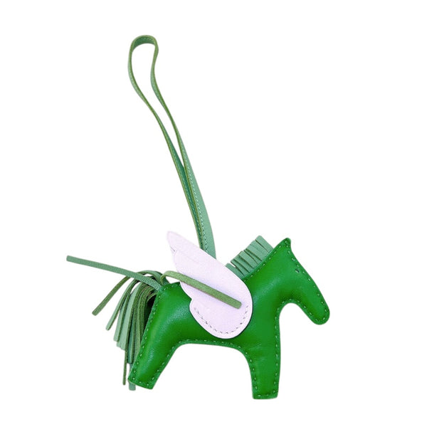 エルメス HERMES ロデオペガサスPM W刻 ヴェールユッカ/ヴェールクリケット/モーヴペール アニョーミロ レディース その他小物