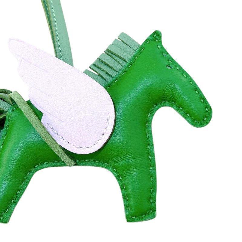 エルメス HERMES ロデオペガサスPM W刻 ヴェールユッカ/ヴェールクリケット/モーヴペール アニョーミロ レディース その他小物