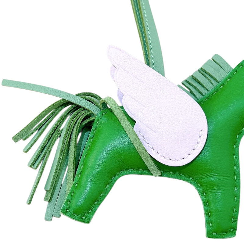 エルメス HERMES ロデオペガサスPM W刻 ヴェールユッカ/ヴェールクリケット/モーヴペール アニョーミロ レディース その他小物