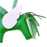 エルメス HERMES ロデオペガサスPM W刻 ヴェールユッカ/ヴェールクリケット/モーヴペール アニョーミロ レディース その他小物