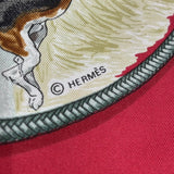 エルメス HERMES カレ90 LE LAISSER COURRE シルク100％ レディース スカーフ