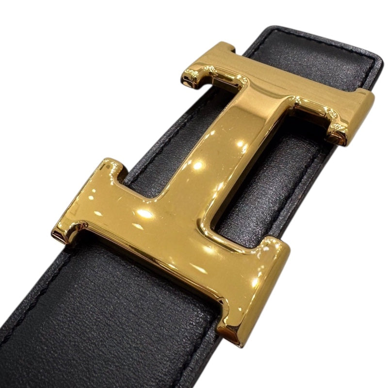 エルメス HERMES コンスタンスベルト ブラック ボックスカーフ・エプソン アクセサリー