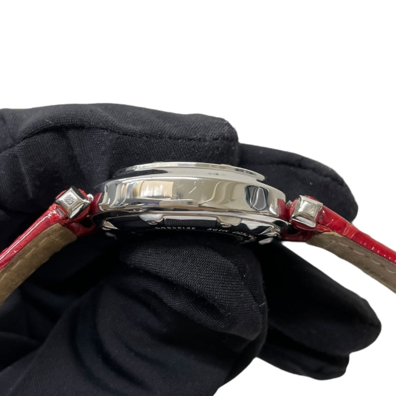 カルティエ Cartier パシャ32mm WJ1014M9 K18WG/アリゲーターレザー 自動巻き レディース 腕時計