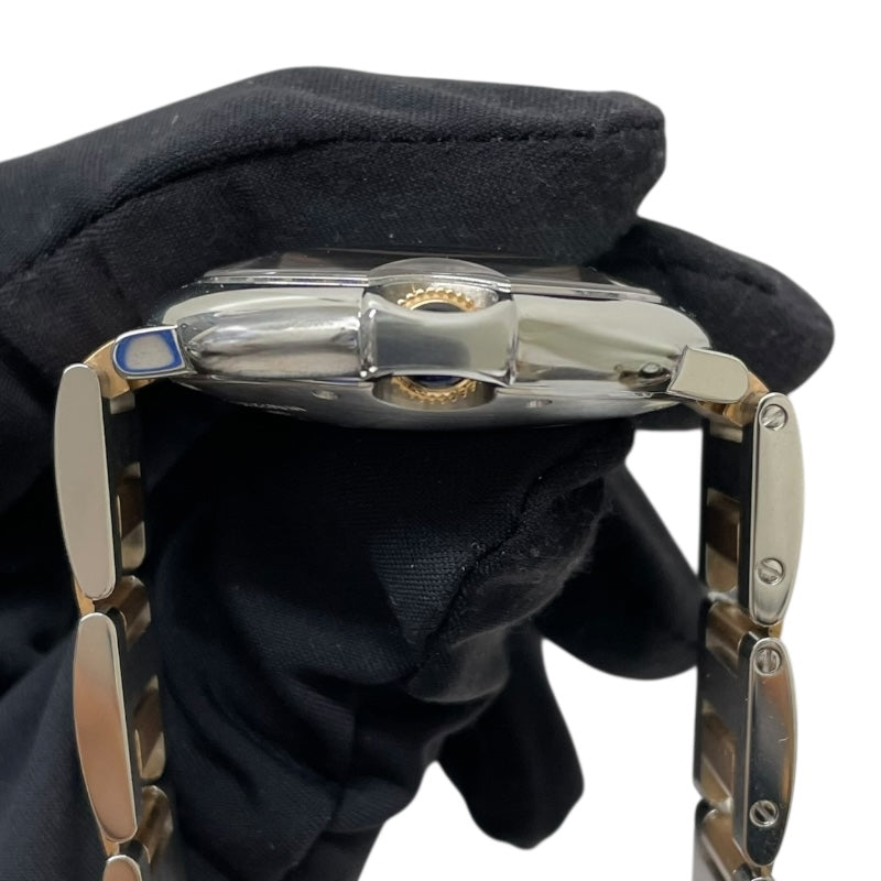 カルティエ Cartier バロンブルー ドゥ カルティエ ピンクシェル W6920033 K18PG/SS 自動巻き ユニセックス 腕時計