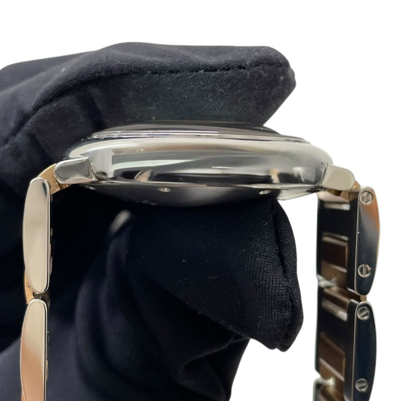 カルティエ Cartier バロンブルー ドゥ カルティエ ピンクシェル W6920033 K18PG/SS 自動巻き ユニセックス 腕時計
