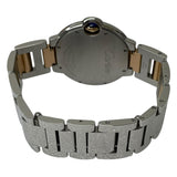 カルティエ Cartier バロンブルー ドゥ カルティエ ピンクシェル W6920033 K18PG/SS 自動巻き ユニセックス 腕時計