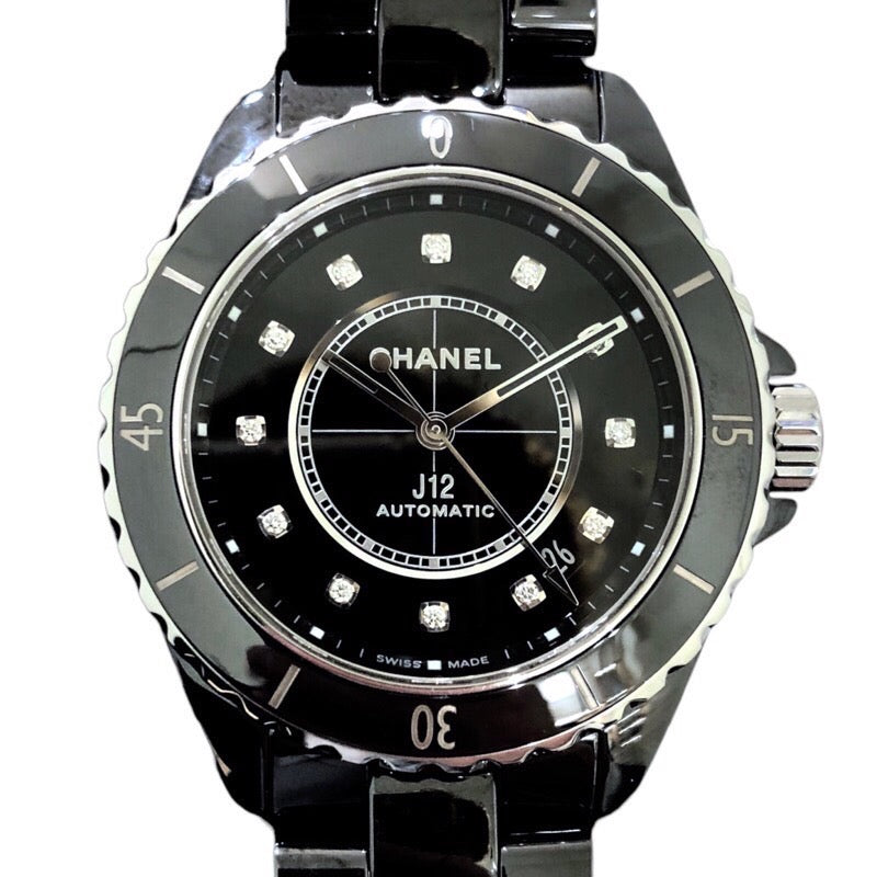 シャネル CHANEL J12 38MM H5702 ブラック セラミック 自動巻き レディース 腕時計