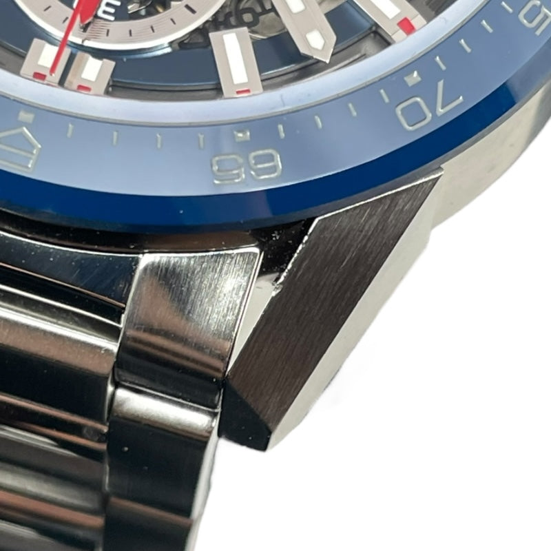 タグ・ホイヤー TAG HEUER カレラ キャリバーホイヤー01 クロノグラフ CAR201T-0 ブルー SS/セラミック 自動巻き メンズ 腕時計