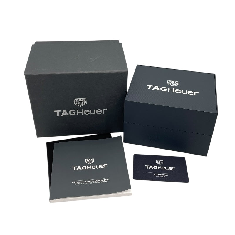 タグ・ホイヤー TAG HEUER カレラ キャリバーホイヤー01 クロノグラフ CAR201T-0 ブルー SS/セラミック 自動巻き メンズ 腕時計