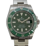 ロレックス ROLEX サブマリーナ 116610LV グリーン SS 自動巻き メンズ 腕時計